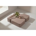 Nordland diivanilaud 95x70,74x60, 40x40 cm - pruun /