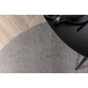 Ulla - Villane / polüester vaip - helehall - ø200