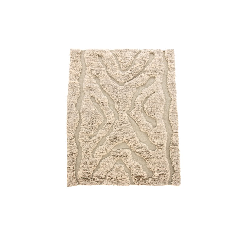 Trondheim x Josefin Lustig – vaip – ​​beež/valge – vill – 200*300