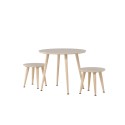 Laste lauakomplekt Lauakomplekt – valge / MDF FSC 100%
