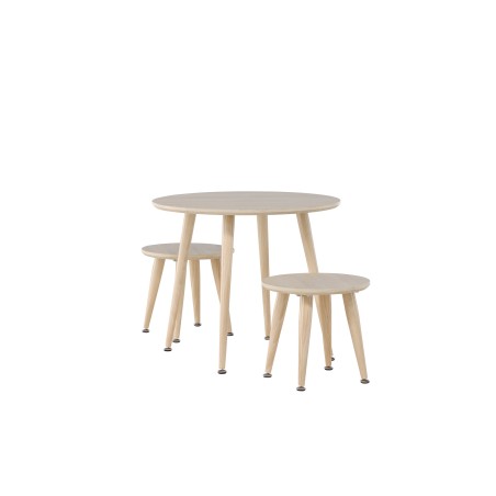 Laste lauakomplekt Lauakomplekt – valge / MDF FSC 100%