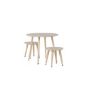 Laste lauakomplekt Lauakomplekt – valge / MDF FSC 100%