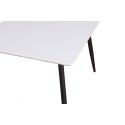 Söögilaud Polar 80*60 XXS - valge / must