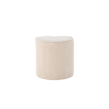 Pouf Heart Kids Pouf - beež / Teddy FSC 100%