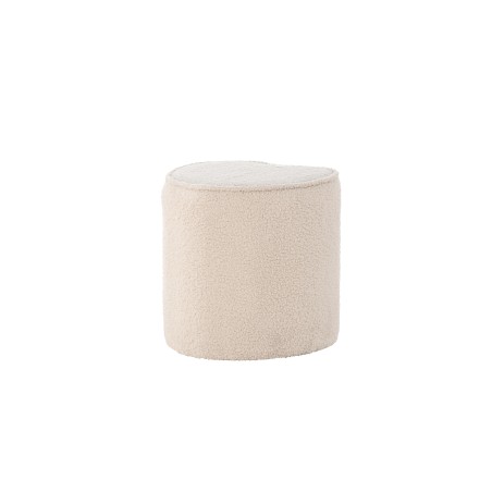Pouf Heart Kids Pouf - beež / Teddy FSC 100%