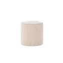 Pouf Heart Kids Pouf - beež / Teddy FSC 100%