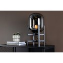Altair laualamp metallist must, klaasist merevaigukollane D260H450