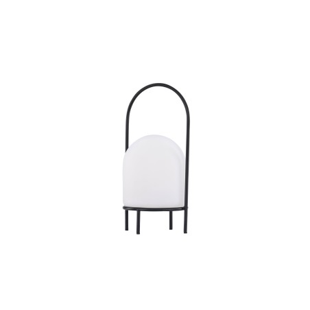 Colie laualamp ø26*53cm - must/valge /
