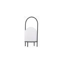 Colie laualamp ø26*53cm - must/valge /