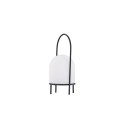 Colie laualamp ø26*53cm - must/valge /