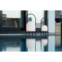 Colie laualamp ø26*53cm - must/valge /