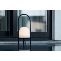 Colie laualamp ø19*43cm - must/valge /