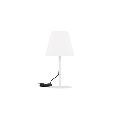 Morise laualamp ø28*52cm - valge/valge/