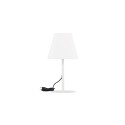 Morise laualamp ø28*52cm - valge/valge/