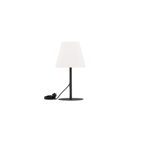 Moris laualamp ø28*52cm - must/valge /