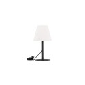 Moris laualamp ø28*52cm - must/valge /
