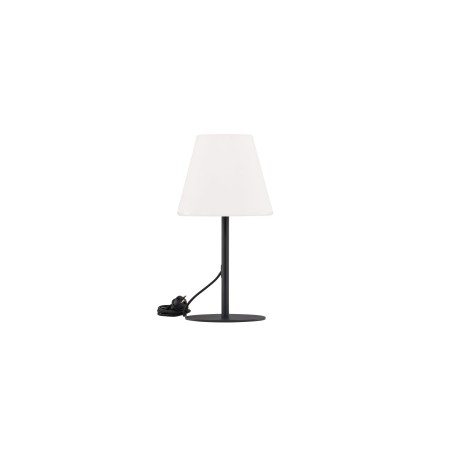 Moris laualamp ø28*52cm - must/valge /