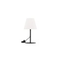 Moris laualamp ø28*52cm - must/valge /