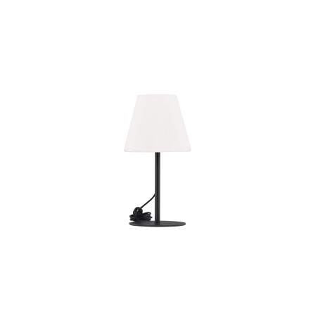 Moris laualamp ø28*52cm - must/valge /
