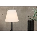 Moris laualamp ø28*52cm - must/valge /