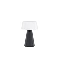Stratfordi laualamp ø15*23cm – valge/must /