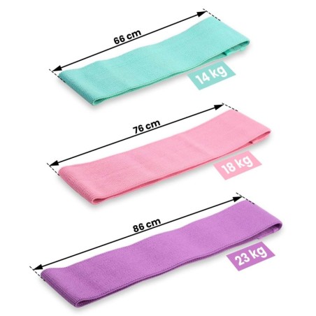 Vastupidavuslindi harjutuste komplekt 3 osa | FreshDesign.ee