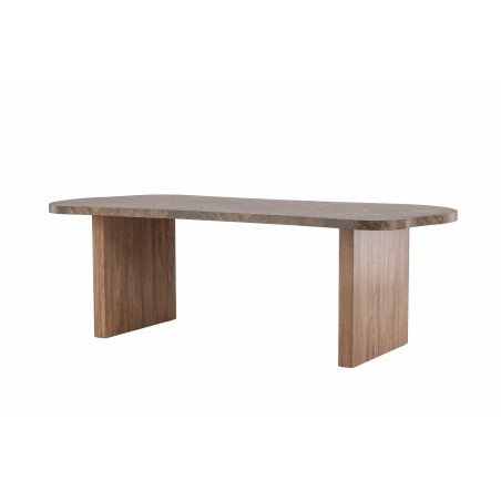Söögilaud Eleonora 100x230 cm - Pruun / Marblelook