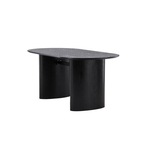 Söögilaud Isolde 180*75 - Must / Must MDF