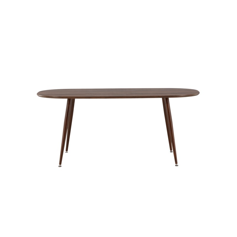 Sanford – 180*90*75 söögilaud – tumepruun MDF