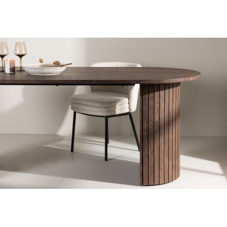 Härön söögilaud 90x200 cm - Mocca 