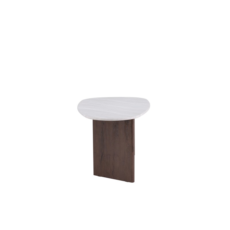 Grönvik söögilaud 180*75 - Mocca / helehall Concretelook MDF