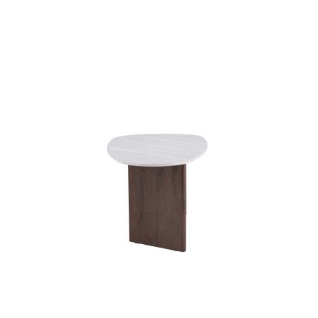 Grönvik söögilaud 180*75 - Mocca / helehall Concretelook MDF