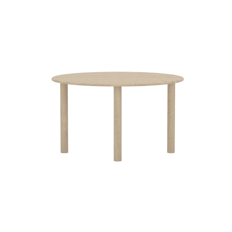 Hilo söögilaud 130*110 – loodus / loodus MDF 3D-paberiga