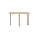 Hilo söögilaud 130*110 – loodus / loodus MDF 3D-paberiga
