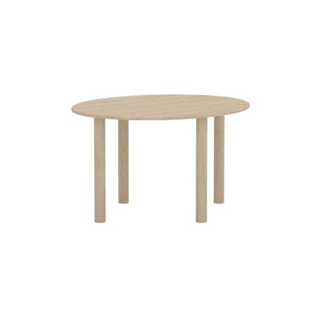 Hilo söögilaud 130*110 – loodus / loodus MDF 3D-paberiga