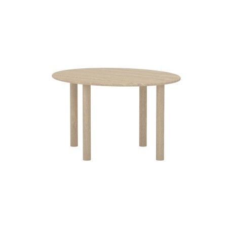 Hilo söögilaud 130*110 – loodus / loodus MDF 3D-paberiga