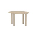 Hilo söögilaud 130*110 – loodus / loodus MDF 3D-paberiga