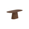 Stjärnö söögilaud 90x200 cm - Mocca / MDF spoon