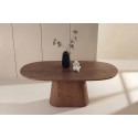 Stjärnö söögilaud 90x200 cm - Mocca / MDF spoon