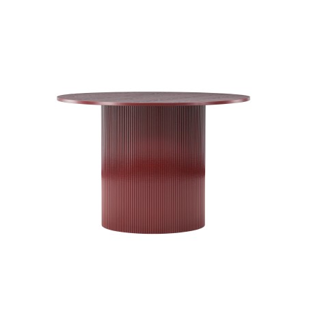 Lenox söögilaud - Burgundia jalad / Burgundia MDF, spoon