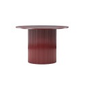 Lenox söögilaud - Burgundia jalad / Burgundia MDF, spoon