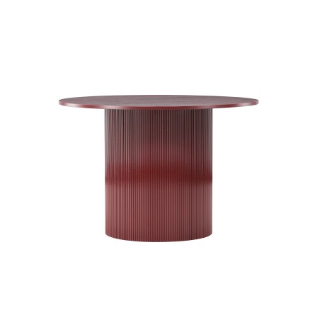 Lenox söögilaud - Burgundia jalad / Burgundia MDF, spoon