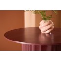 Lenox söögilaud - Burgundia jalad / Burgundia MDF, spoon