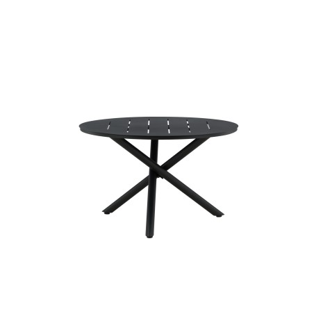 Alma söögilaud - Must Alu - ø120cm