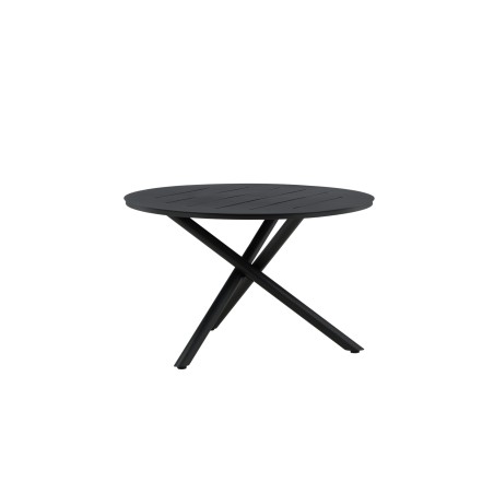 Alma söögilaud - Must Alu - ø120cm