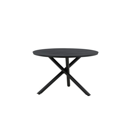 Alma söögilaud - Must Alu - ø120cm