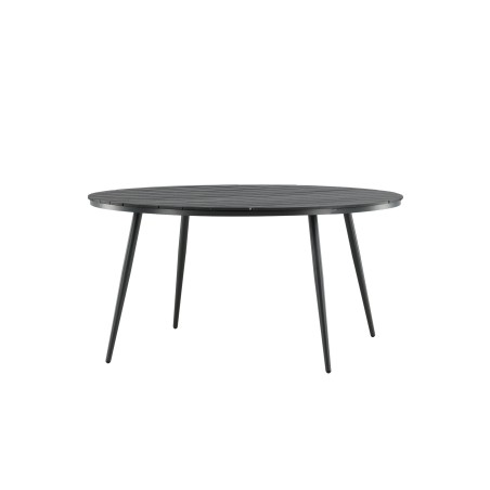 Break - Söögilaud Ümar- Must / Must - Alu / Aintwood - 150ø