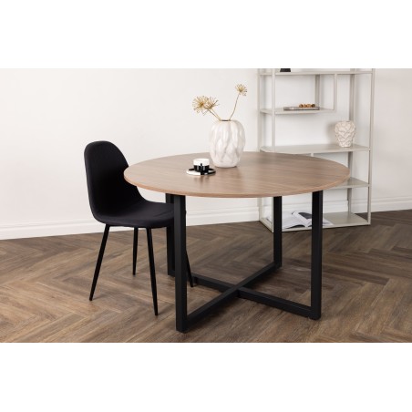 Söögilaud Durango - must / pähkel MDF
