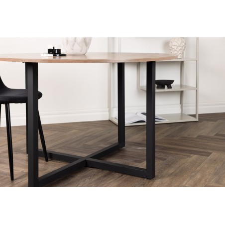 Söögilaud Durango - must / pähkel MDF