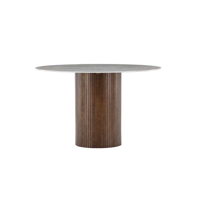 Austini söögilaud – Mocca / tumehall Marblelook